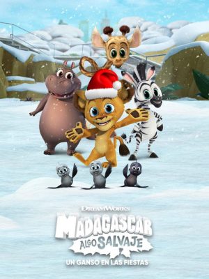 Madagascar: Algo Salvaje Un Ganso En Las Fiestas (2021) [WEB-DL] 1080p Latino
